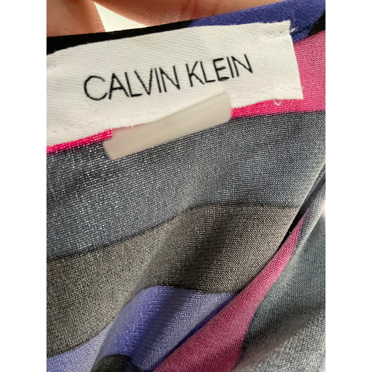 Calvin Klein Multicolor Long Shift Dress