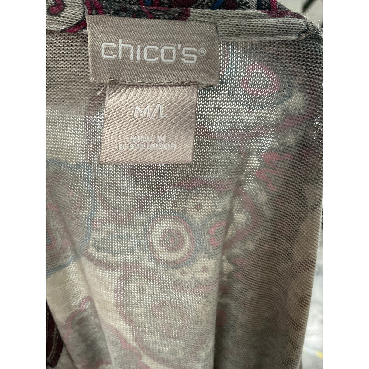 Chico's M Multicolor Blouse