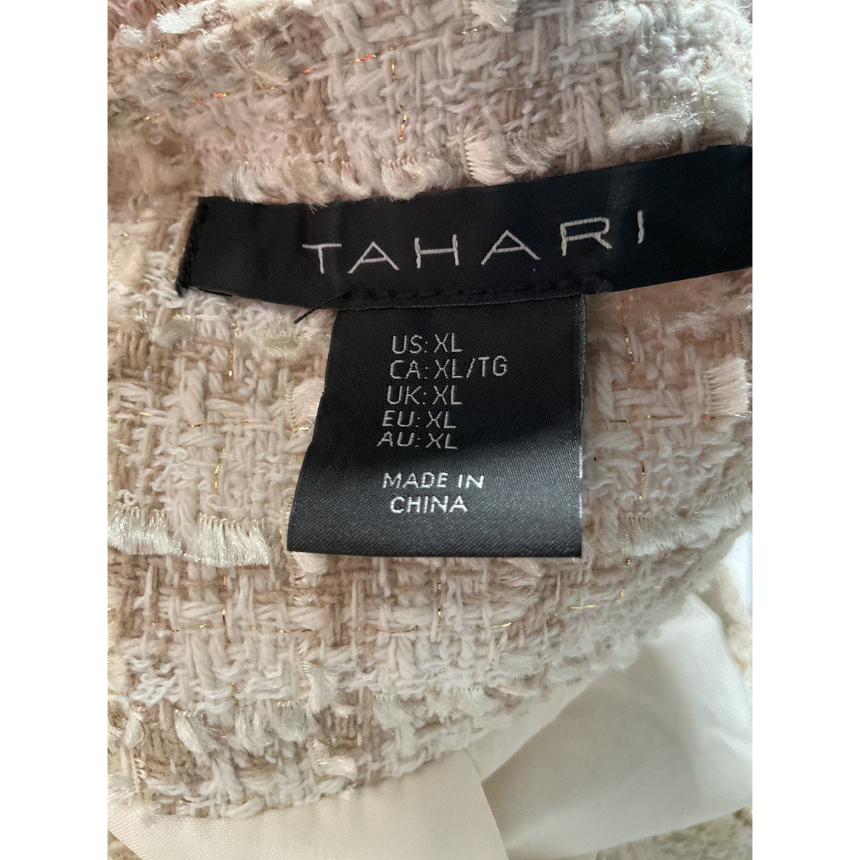 Tahari Multicolor Cardigan in XL