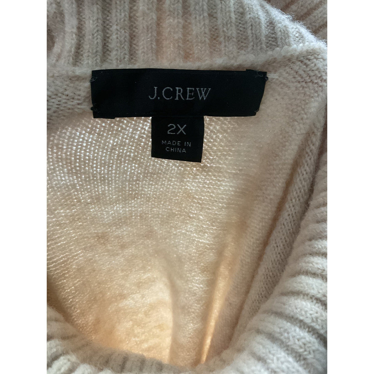 J.Crew Cream Pullover Sweater