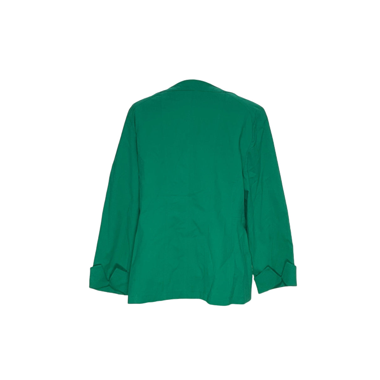 Chico's Green Cotton Jacket - Women's Size 3