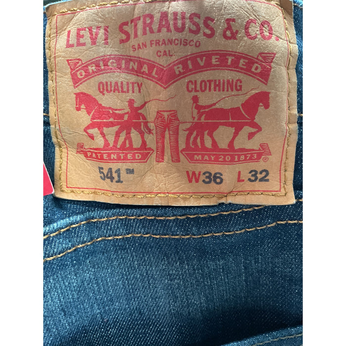 Levi's Men's Jeans - Blue, Size 36x32