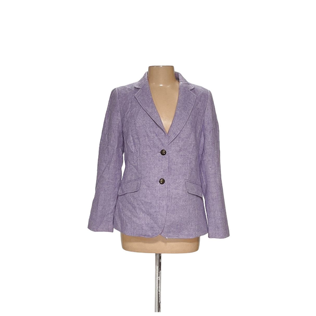 Talbots Purple Wool Blazer Size 12