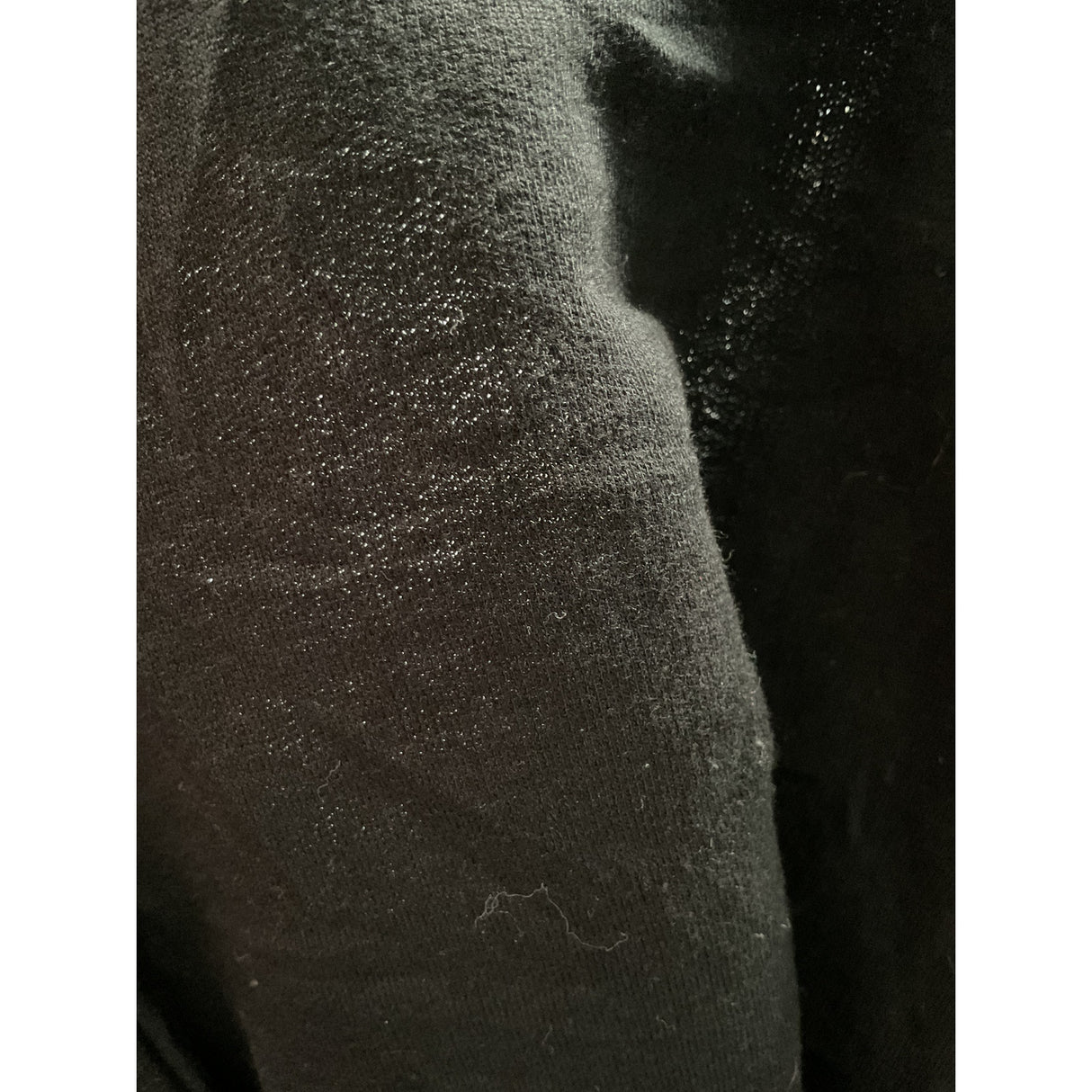 BEBE Black Cotton Sweater