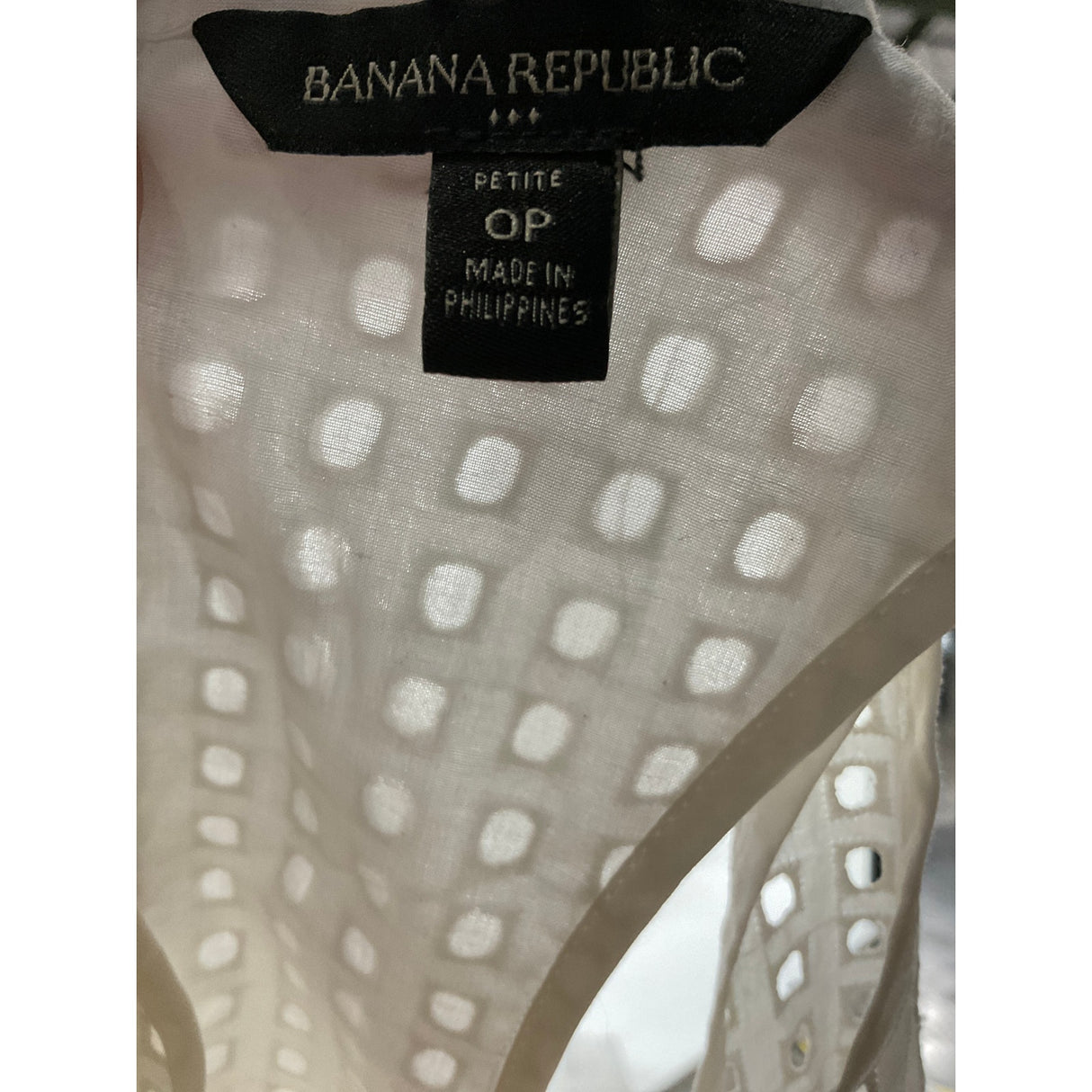 Banana Republic White Midi A-Line Dress 0p