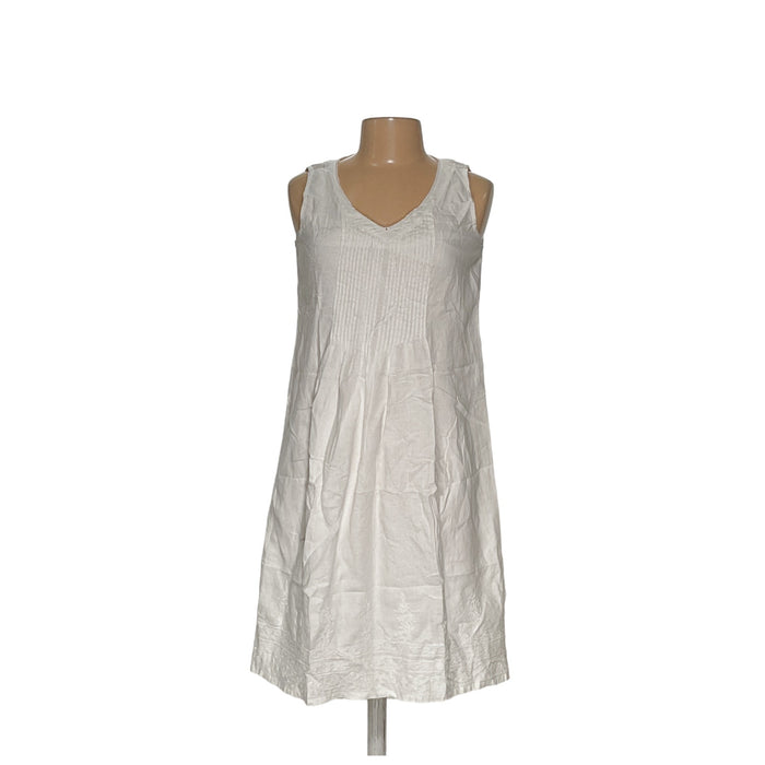 J.JILL White Shift Midi Dress - Size S