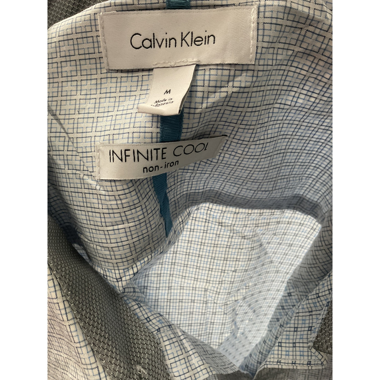 Calvin Klein Multicolor Dress Shirt Men's M