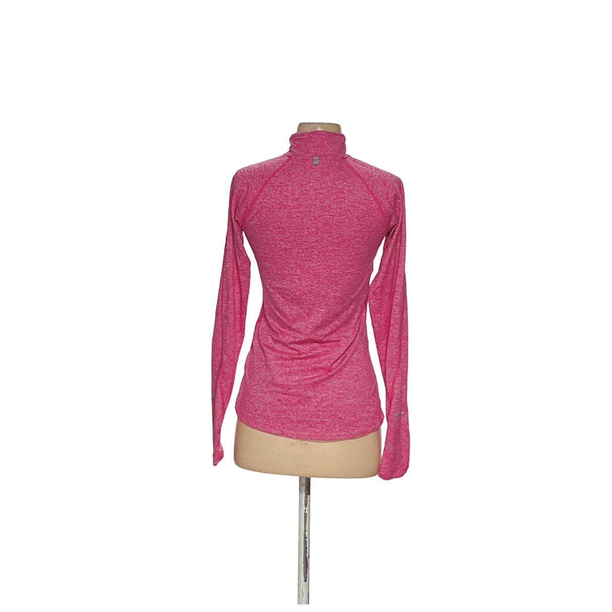 Nike Pink Polyester Henley Sweater - Women's XS