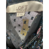 LOFT Multicolor Floral Blouse (Size S)