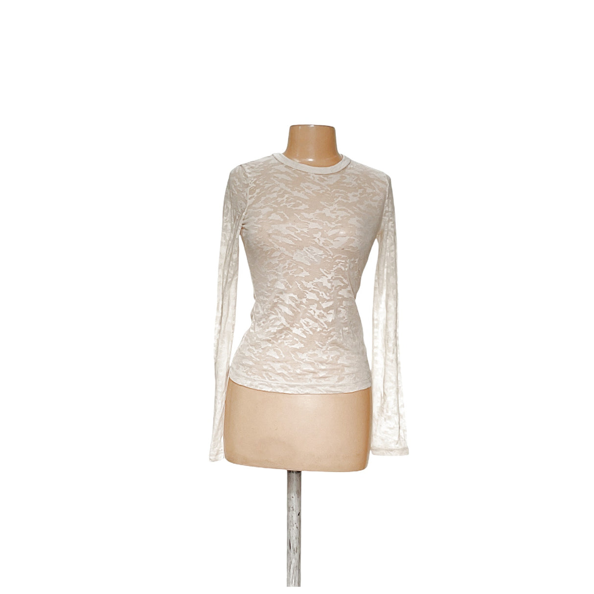 rag & bone Cream Polyester Blouse