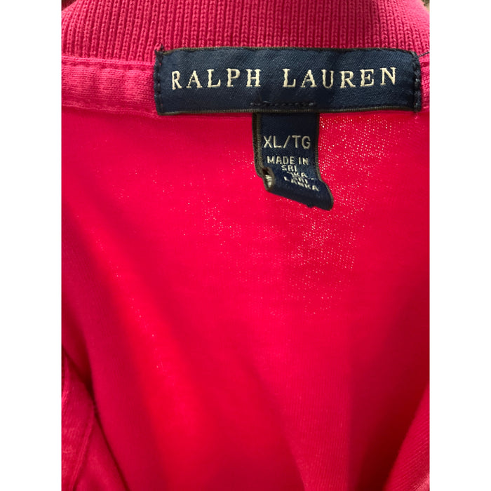 Ralph Lauren Pink Women's XL Polo