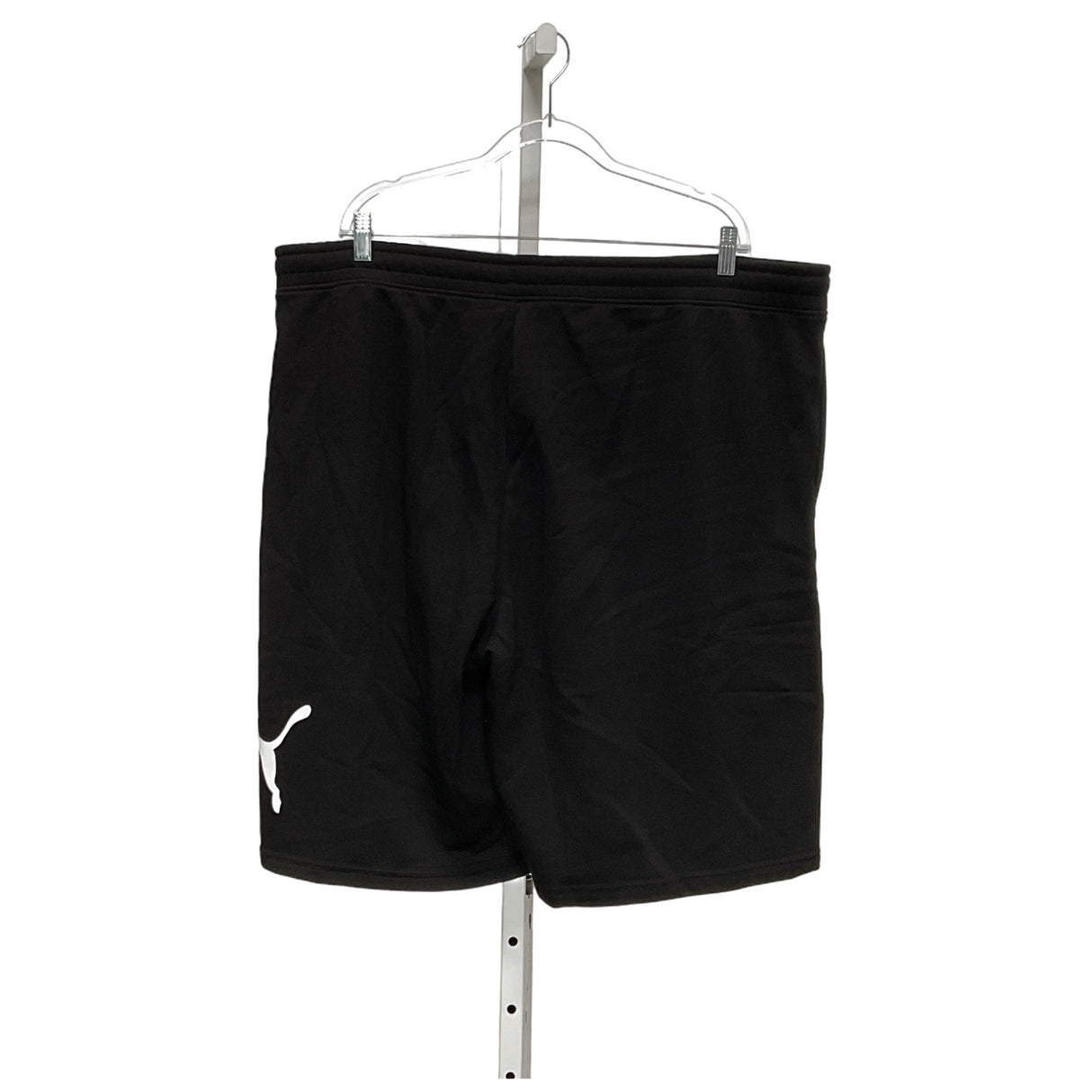 Puma Big & Tall 3XLT Black Cotton Activewear Shorts