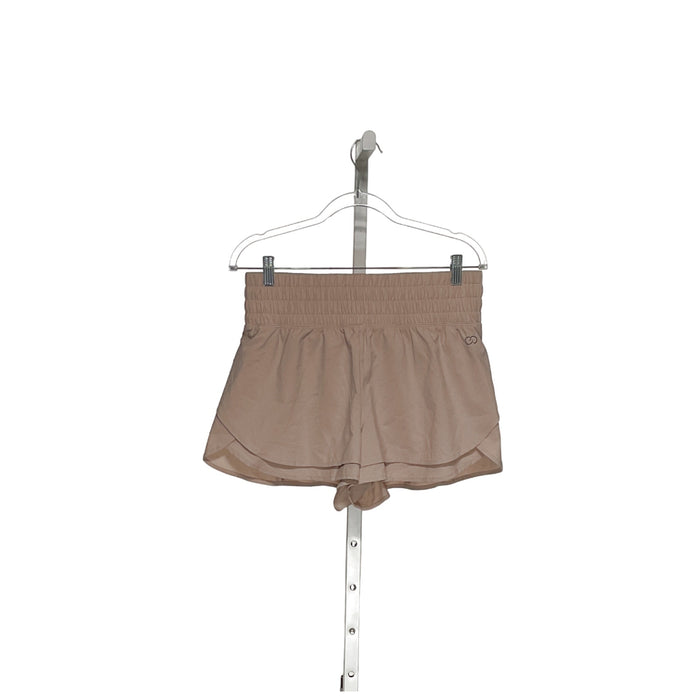 CALIA Beige Activewear Shorts - Women's M