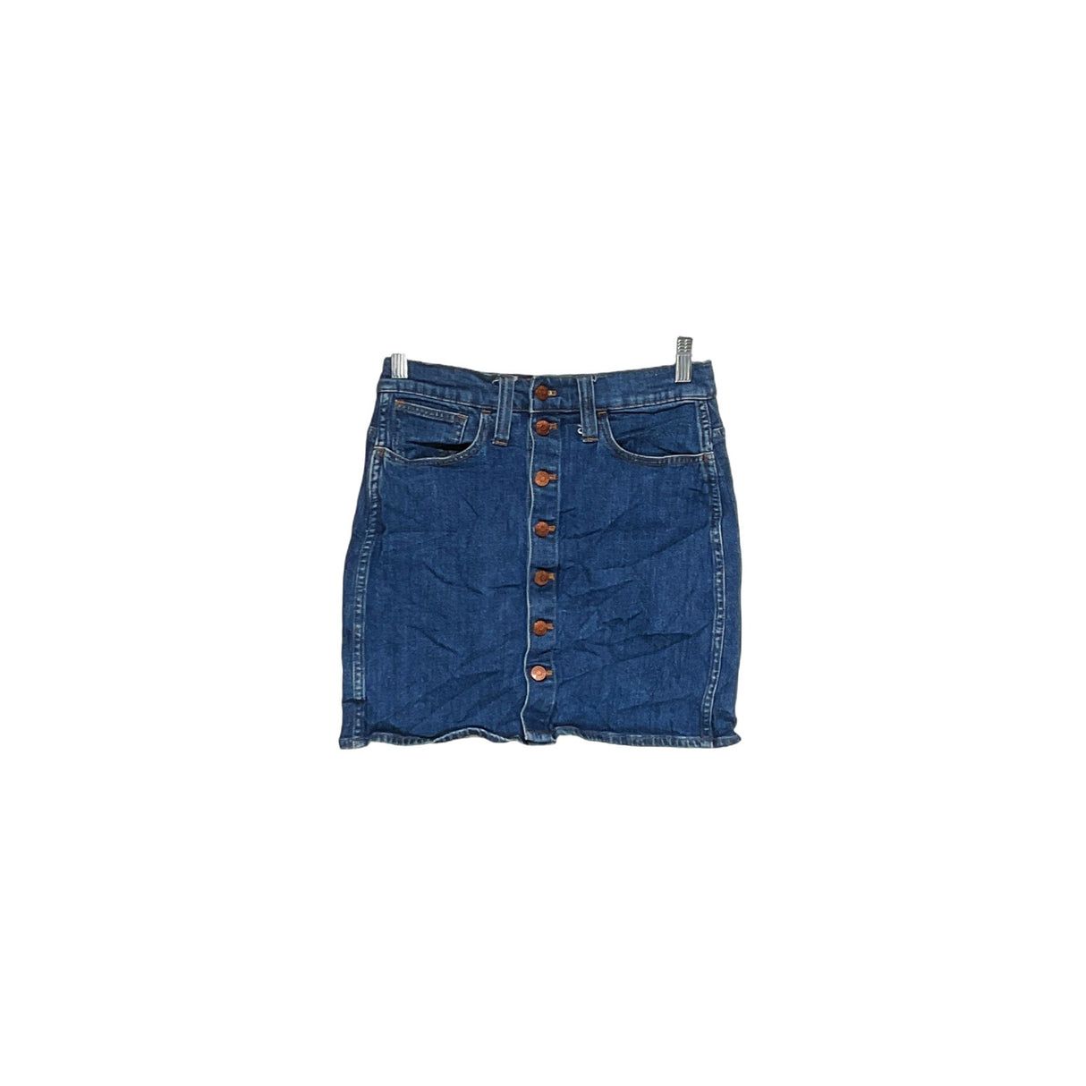 Madewell Blue Denim Mini Skirt, Size 26