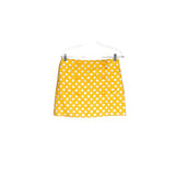 J. Crew Yellow Polka Dot Mini Skirt - Size 4