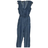 Bebe Blue Petite Jumpsuit