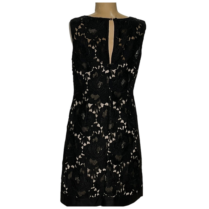 WHBM Black A-Line Dress - Size 6