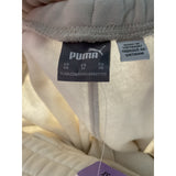 Puma Men's XS Cream 100% Cotton Jogger Pants