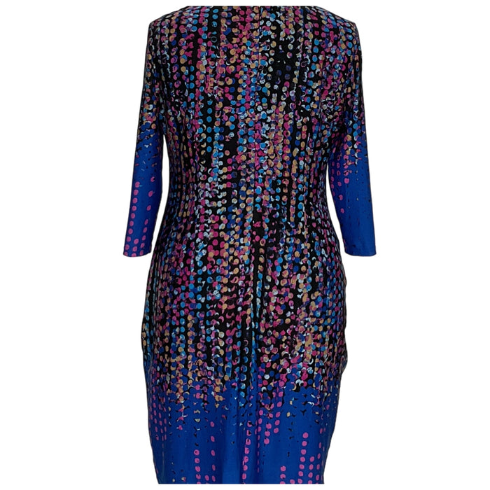 Chetta B Multicolor A-Line Women's Dress