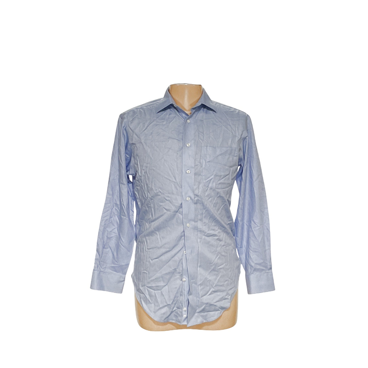 Jos. A. Bank Blue Striped Button-Down Shirt