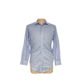 Jos. A. Bank Blue Striped Button-Down Shirt