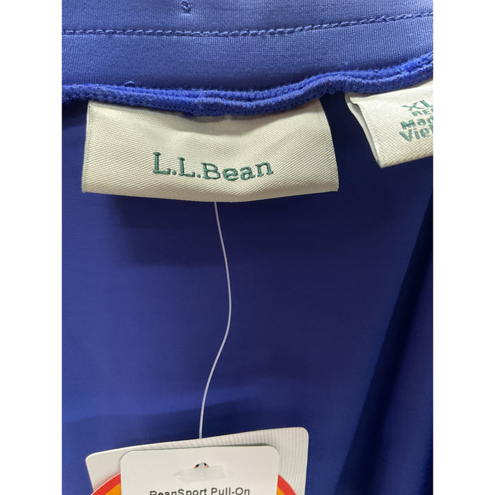 L.L. BEAN Women's Blue Athletic Shorts XL