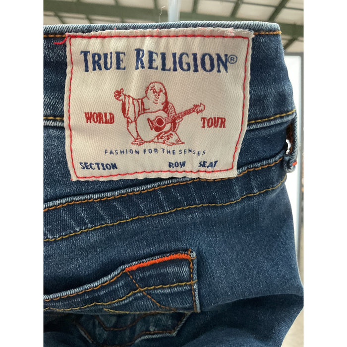 True Religion Blue Women's Straight Jeans 29