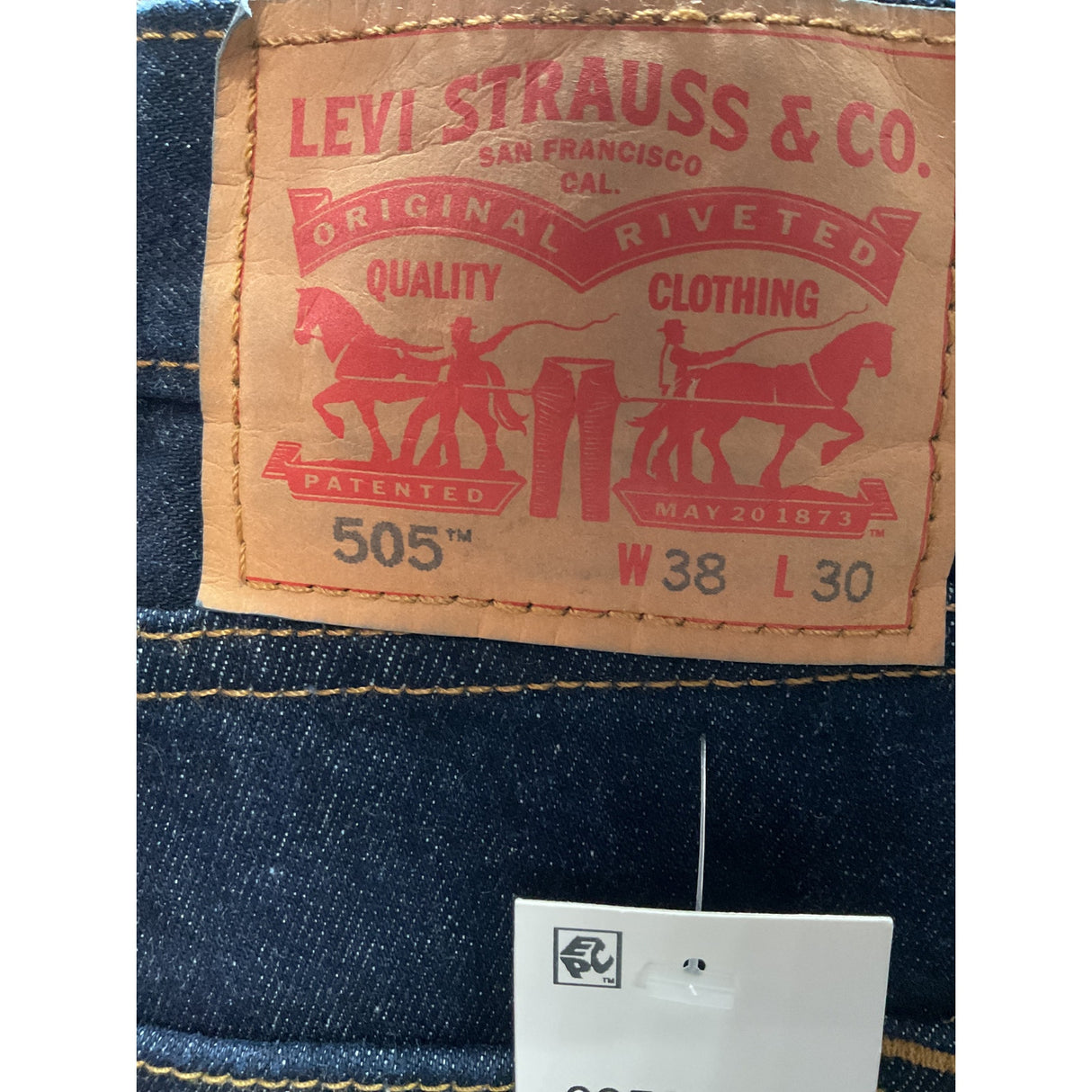 Levi's Men's Blue Straight Jeans 38x30