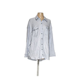 Aerie Blue Women's XS Button-Up Top