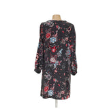 LOFT Multicolor Floral Shift Dress