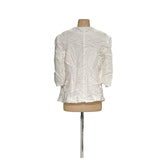 ZARA White Women's Blazer - Size S