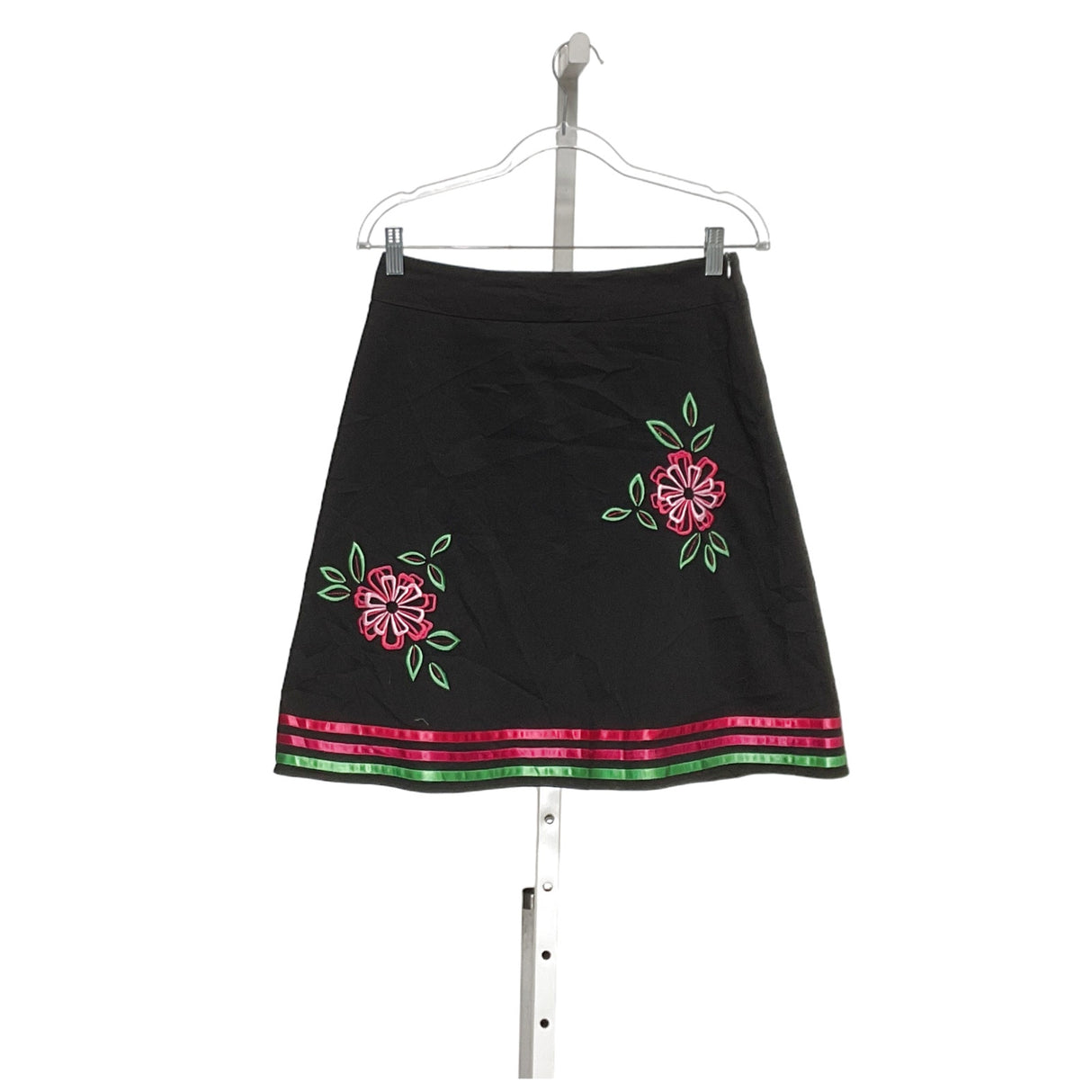 JESSICA HOWARD Black A-Line Skirt Size 4