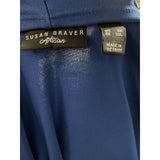 Susan Graver Blue Plus Size Jacket