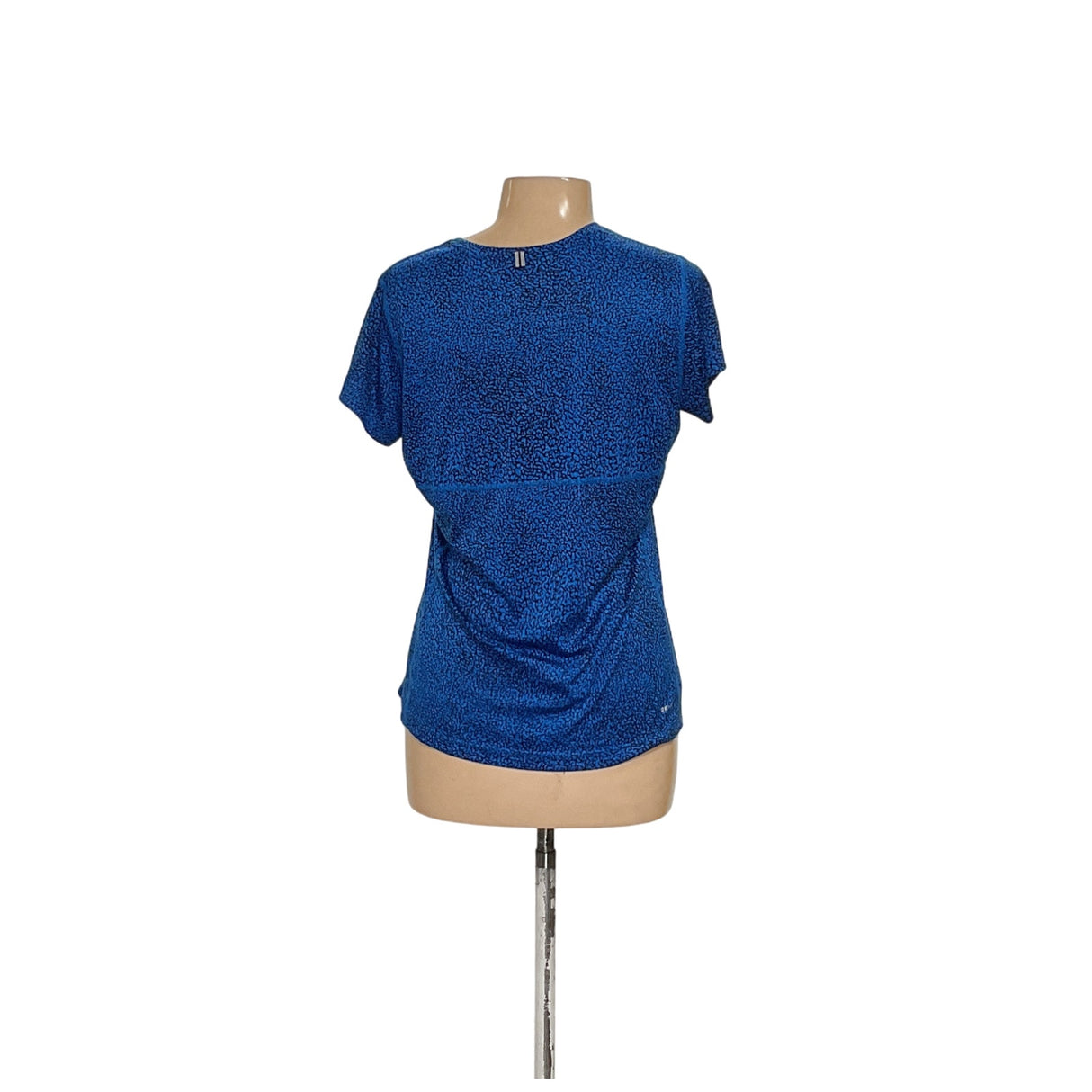 Nike Blue Polyester Blouse - Women's L