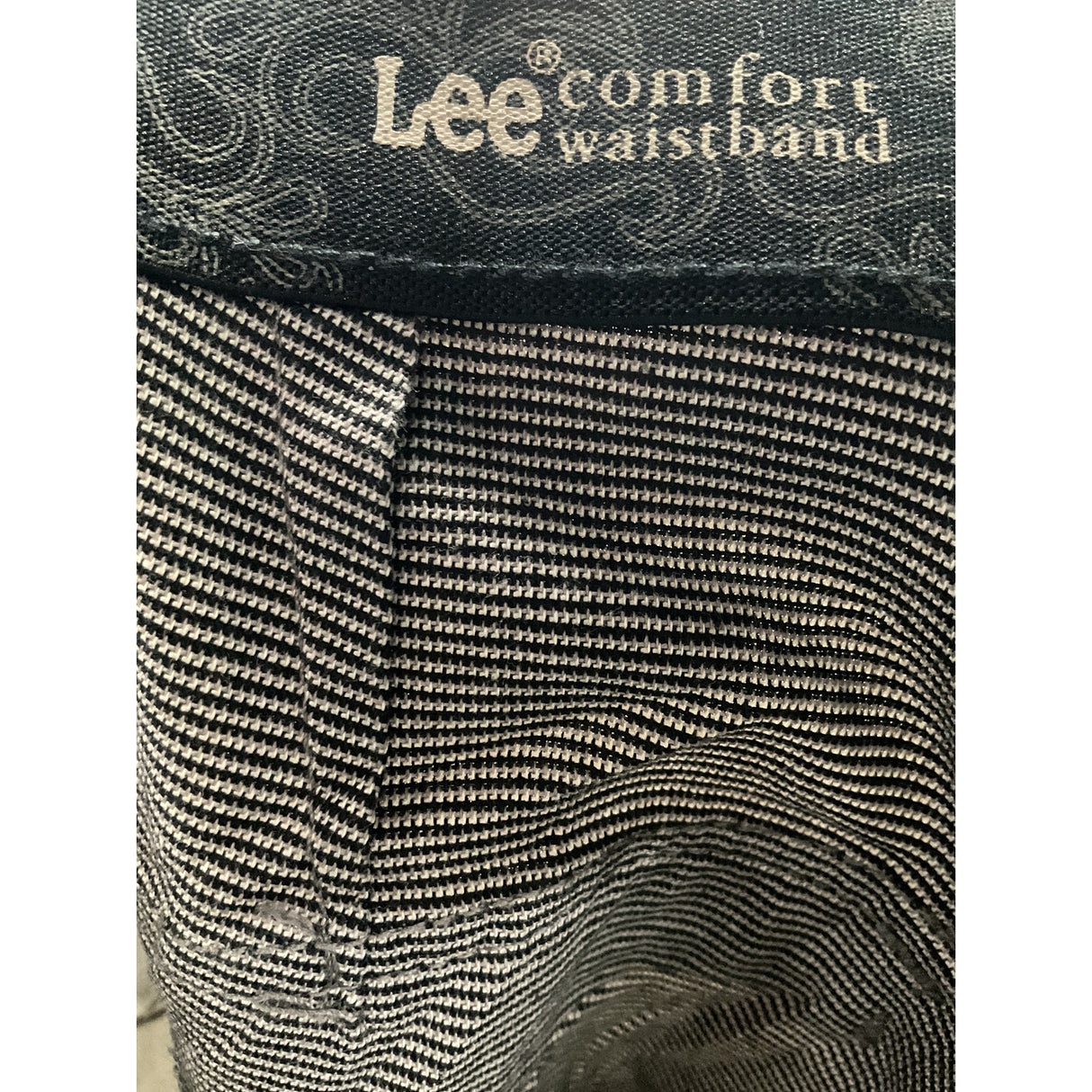 Lee Gray Cotton Straight Pants Size 16