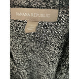 Banana Republic Gray Graphic Pullover Sweater