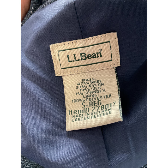 L.L. Bean Blue Wool Blazer - Women's Size S