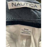 Nautica Gray Men's Canvas Bermuda Shorts