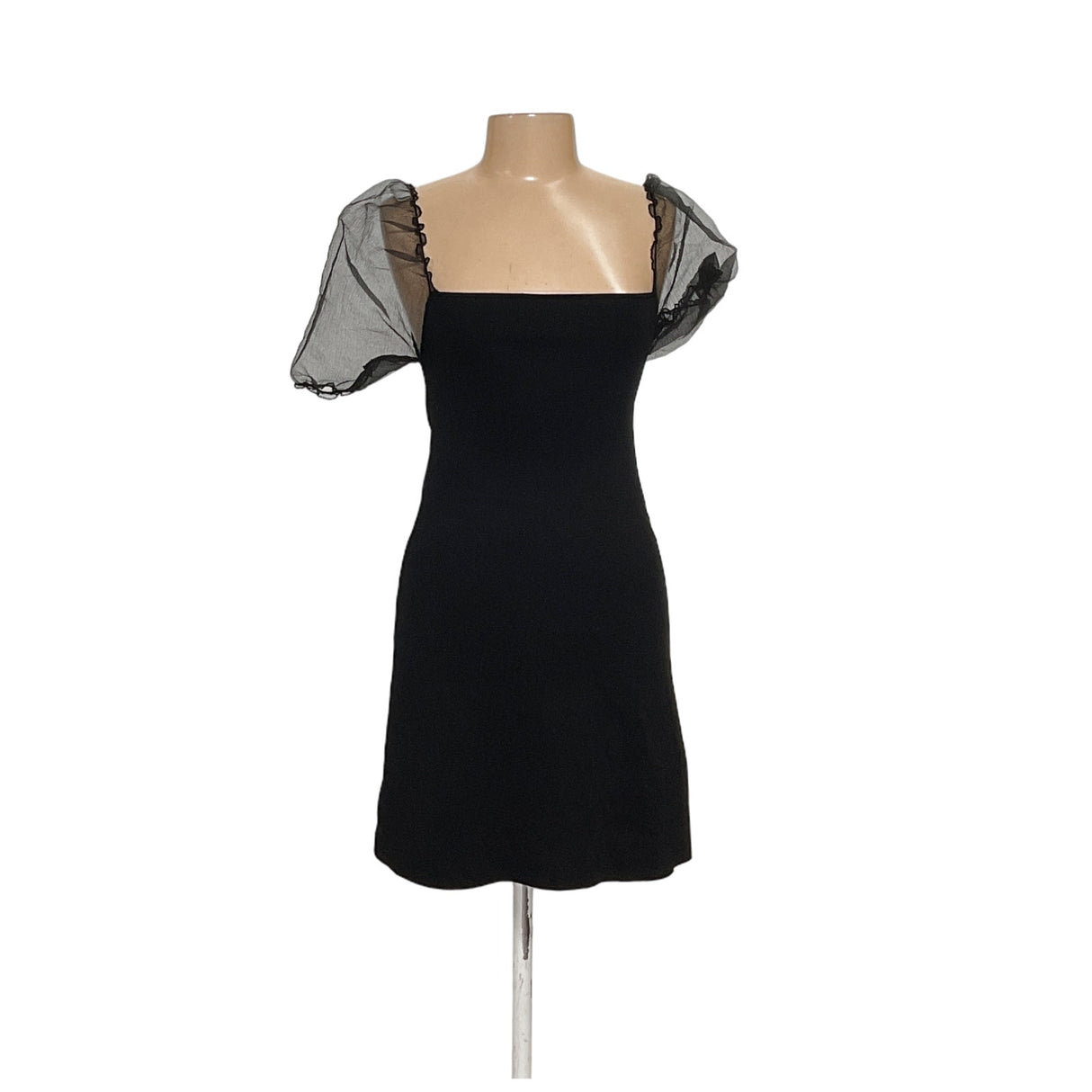 ZARA Black A-Line Dress