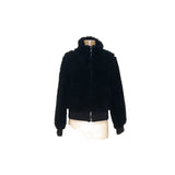 ZARA Black Sherpa Sweater - Size S