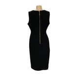 Calvin Klein Black Knee Length Sheath Dress