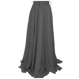 Azazie Gray Maxi Dress - Size A10