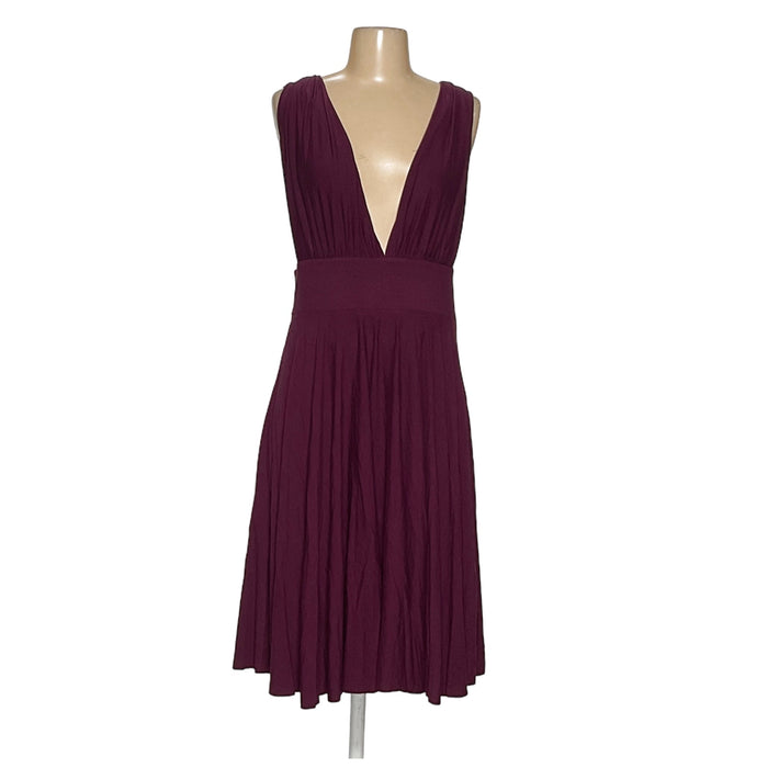 Elegant WHBM Purple Shift Dress