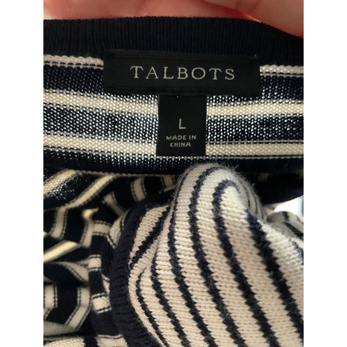 Talbots Multicolor Cotton Blouse L