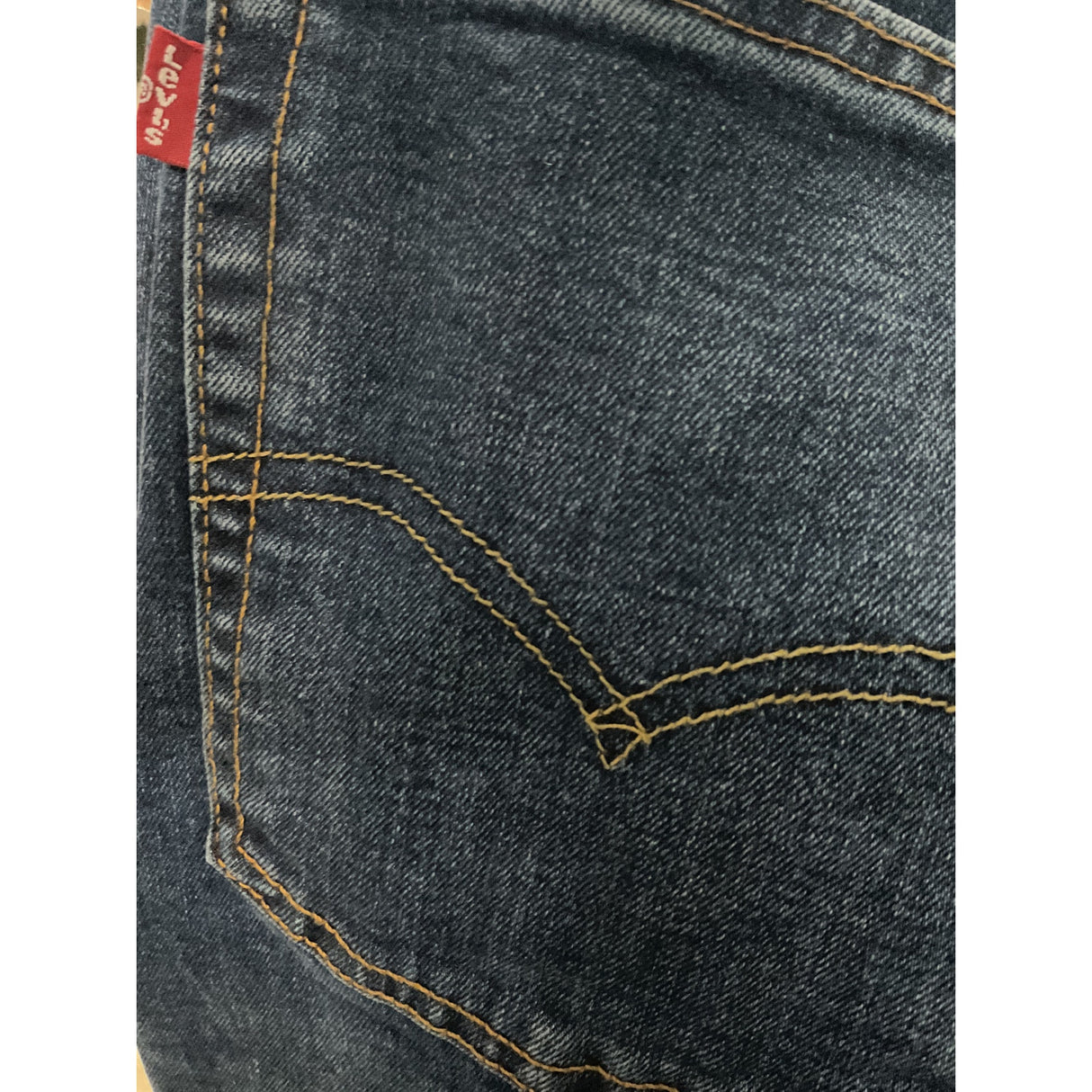 Levi's Blue Straight Jeans