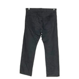 Calvin Klein Black Cotton Straight Pants