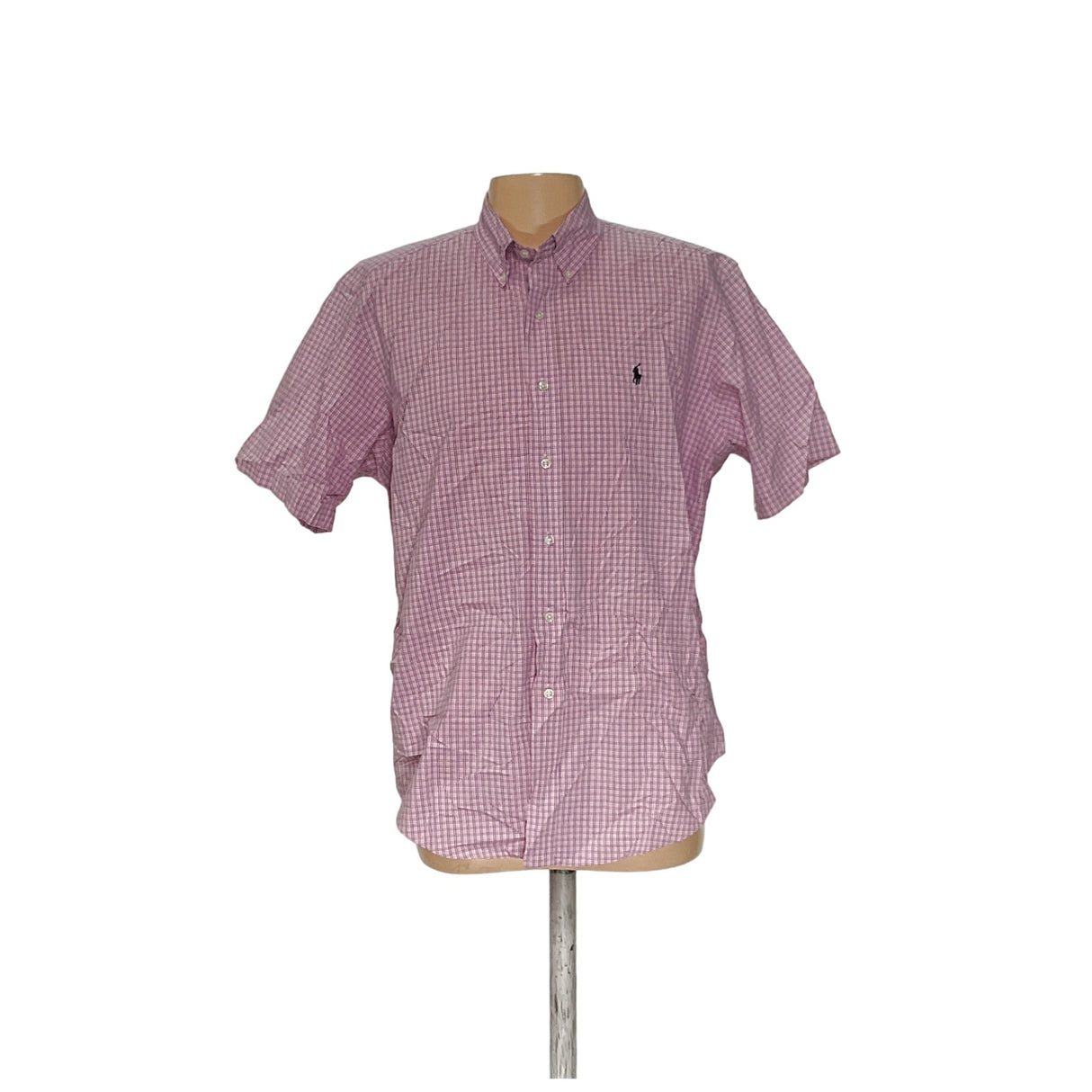 Ralph Lauren Pink Men's Button-Up Shirt XL