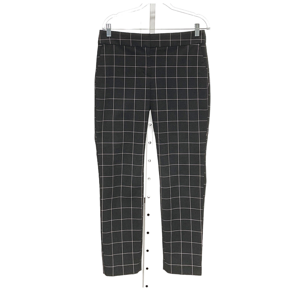 LOFT Multicolor Plaid Straight Pants Size 4