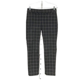 LOFT Multicolor Plaid Straight Pants Size 4