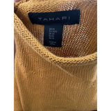 Tahari Yellow pullover sweater, Women's size M